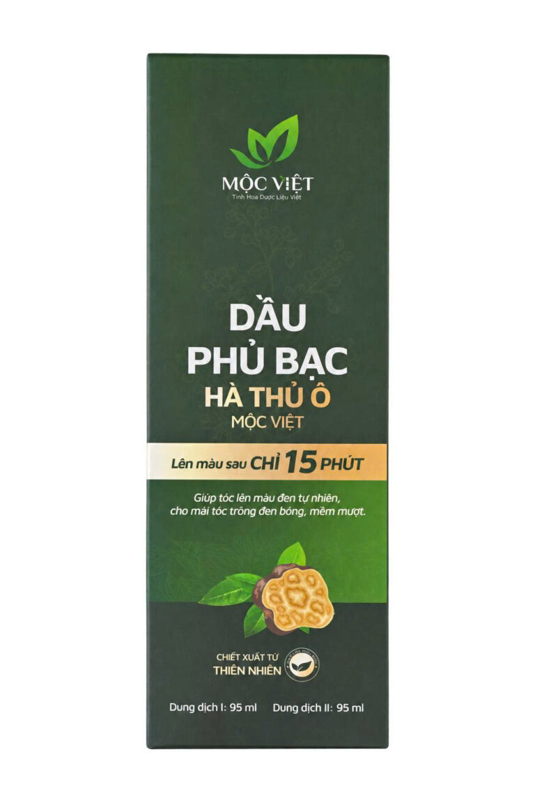 Dầu phủ bạc Hà Thủ Ô Mộc Việt