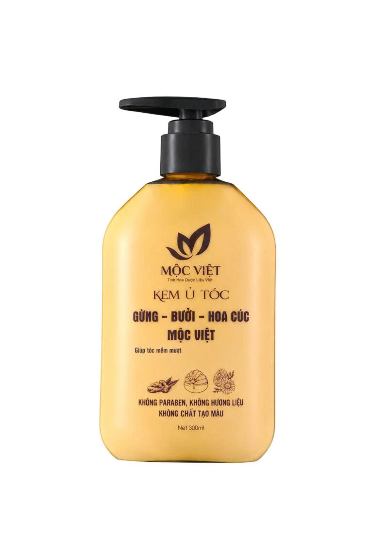 Kem ủ tóc gừng- bưởi- hoa cúc Mộc Việt