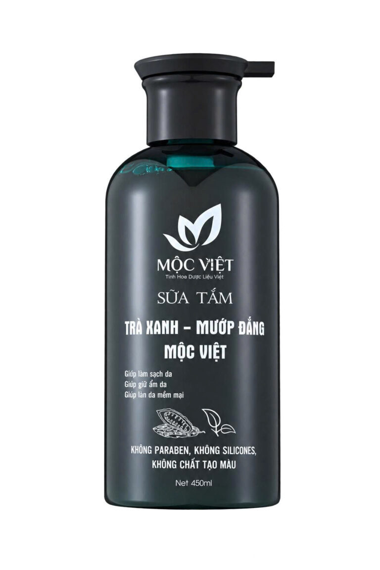 Sữa tắm trà xanh - mướp đắng Mộc Việt